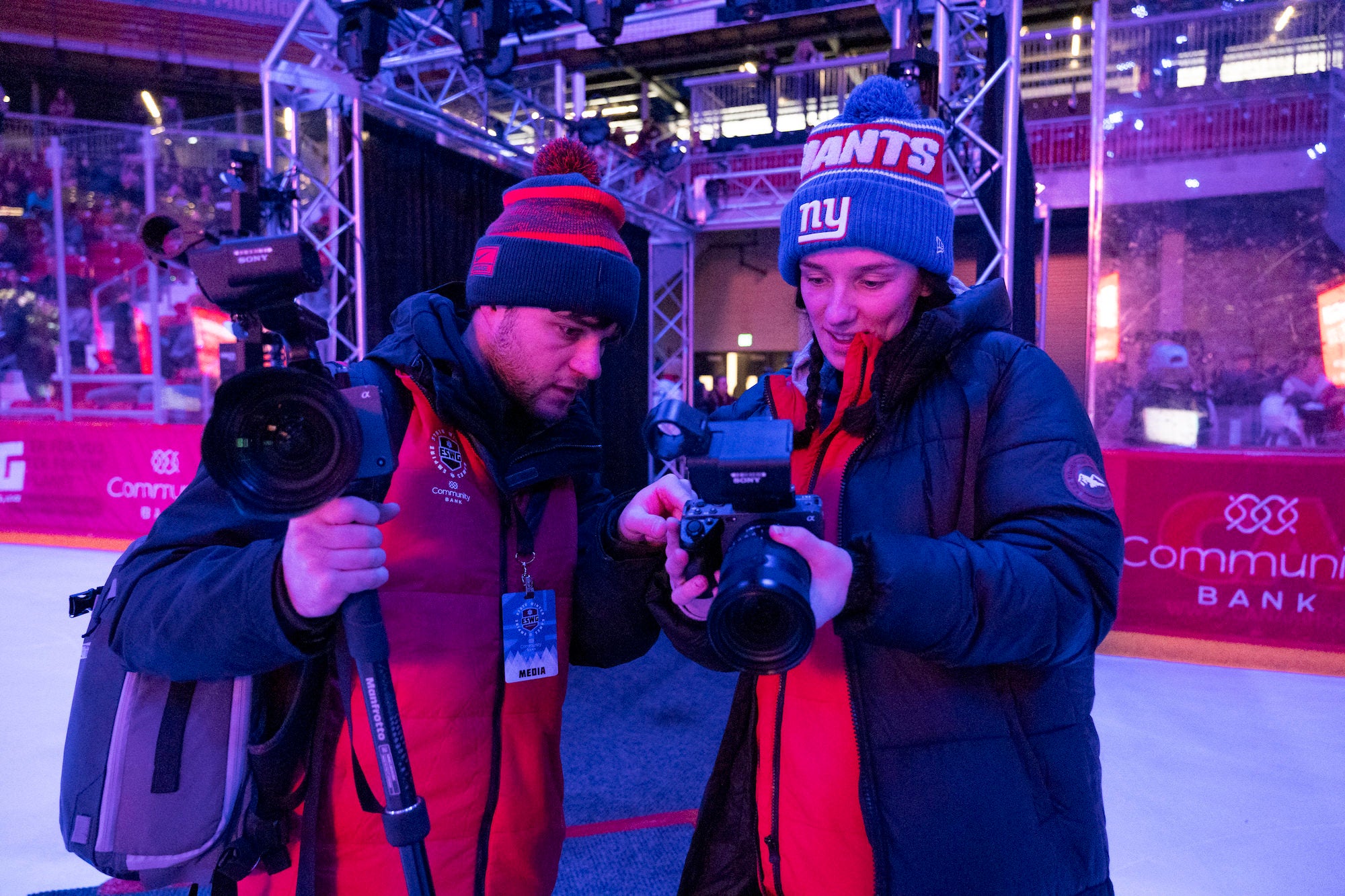 BTS Photo by Malcolm Taylor/Newhouse School. Sony Alpha 9 III. Sony 24-105mm f/4 G. 1/125-sec., f/4, ISO 20000