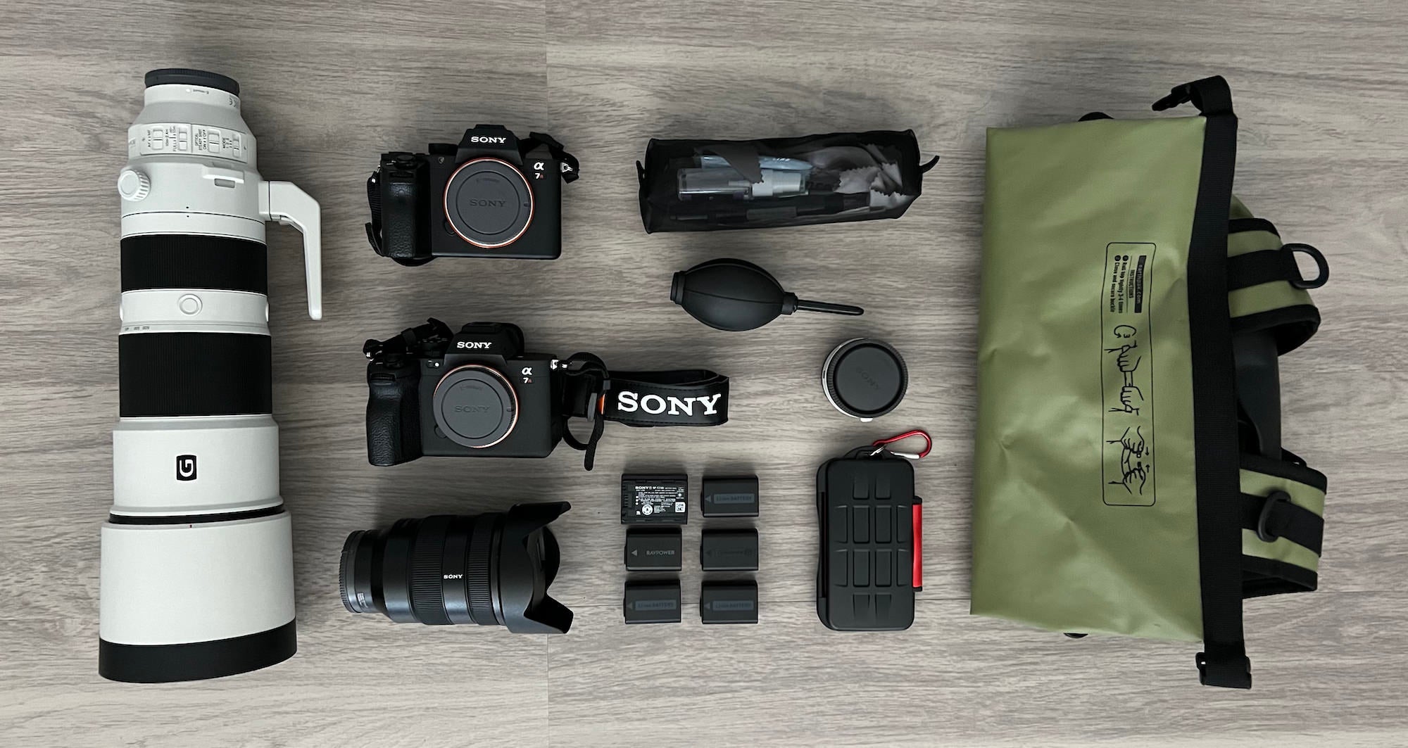 Allegra Rumbough's kit for Arctic adventures and wildlife Allegra Rumbough's kit for Arctic adventures and wildlife