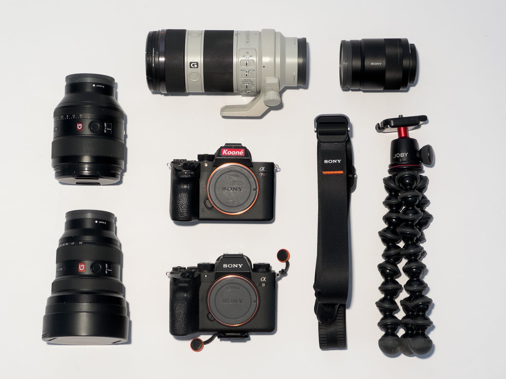 Denis Kuhnert's photography kit Denis Kuhnert's photography kit