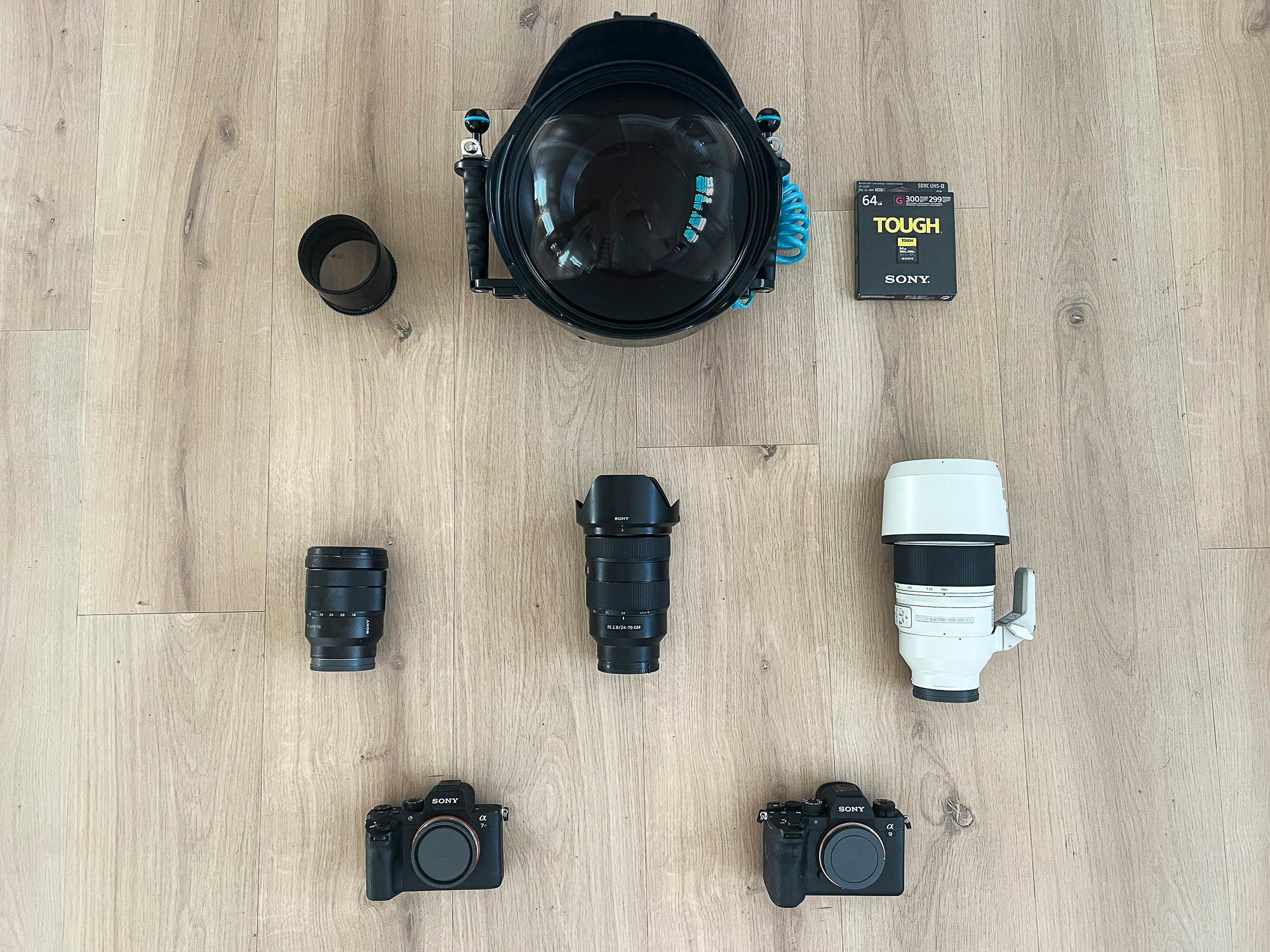 Fiona Wardle's kit for marine photography Fiona Wardle's kit for marine photography