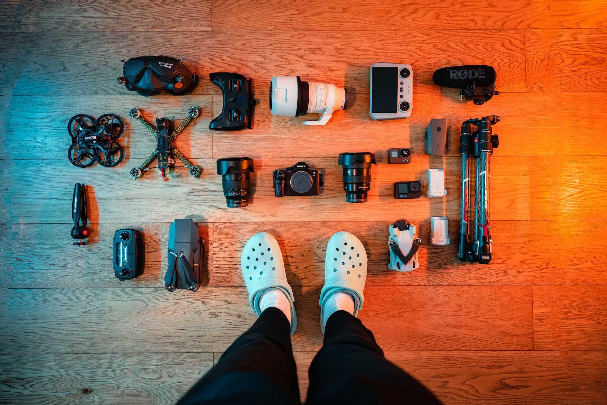 Oscar Lindsey's photography kit Oscar Lindsey's photography kit