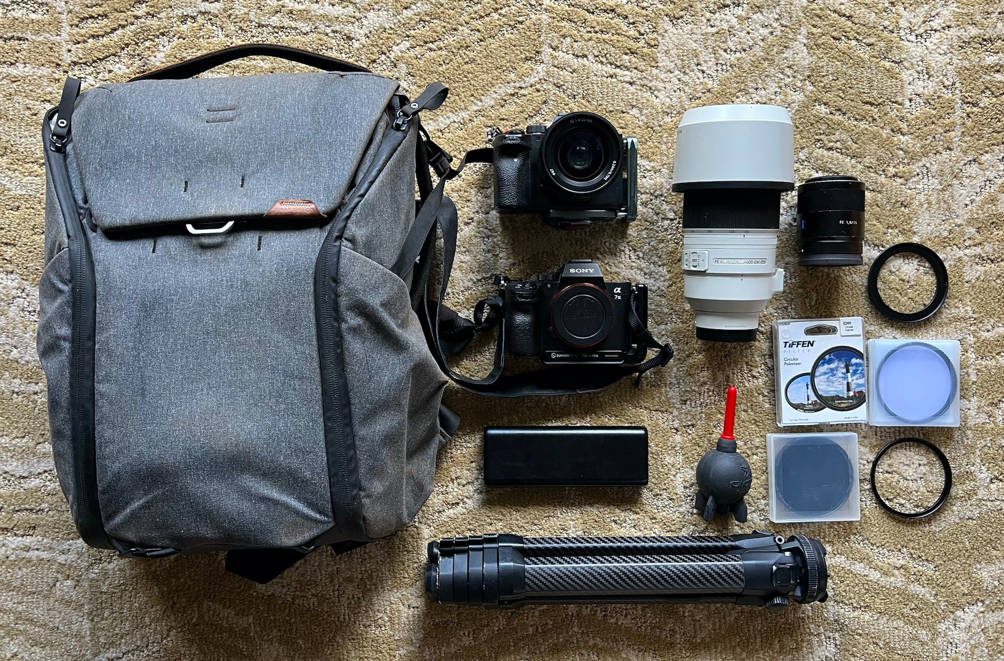 Shane Ware's travel and adventure photography kit Shane Ware's travel and adventure photography kit
