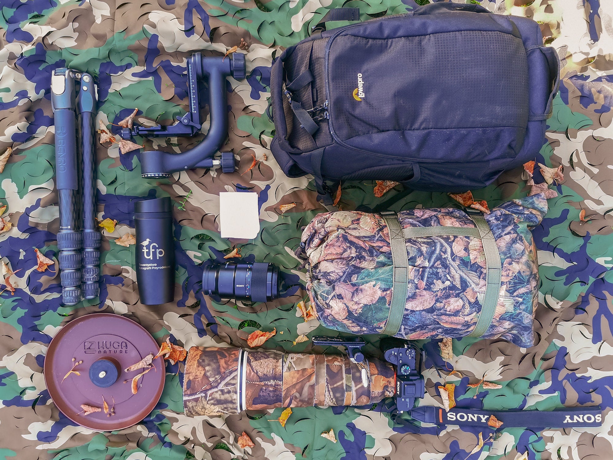 Wojciech Sobiesiak's kit for wildlife photography